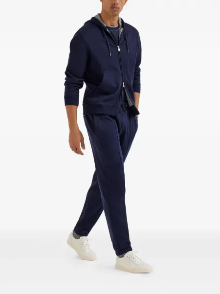 Tricou Brunello Cucinelli albastru