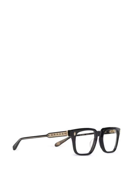Ochelari de soare Chrome Hearts cu motiv cu inimi negru