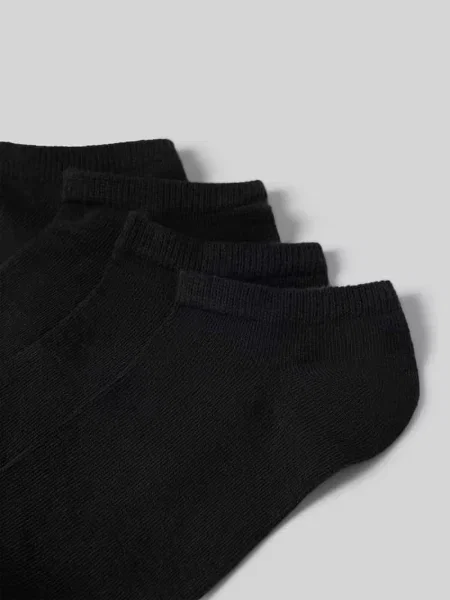 Skarpety z mieszanki bawełny w zestawie 4 szt. S.oliver Red Label czarne