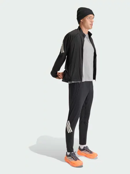 Переработанный спортивные штаны Adidas черные