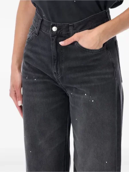 Blugi drepți Carhartt Wip gri