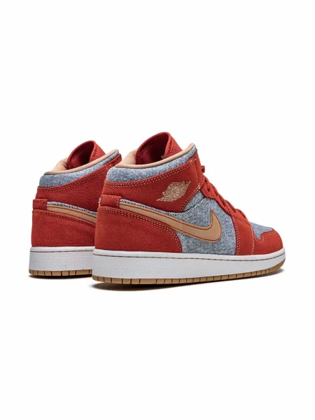Sneakersy dziecięce Jordan czerwone