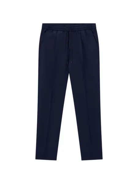 Pantaloni Boggi Milano de lână albastru