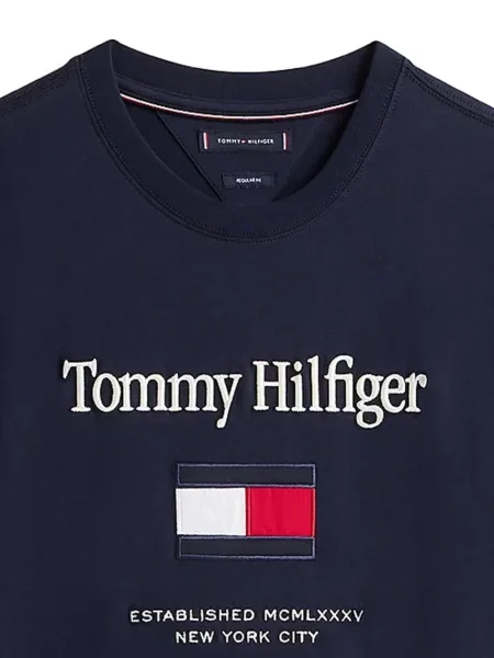 Tričko Tommy Hilfiger modrá