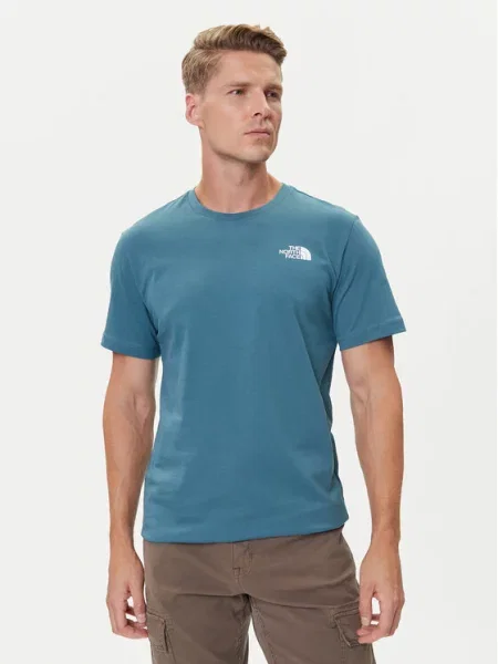 The North Face T-Shirt Redbox niebieski