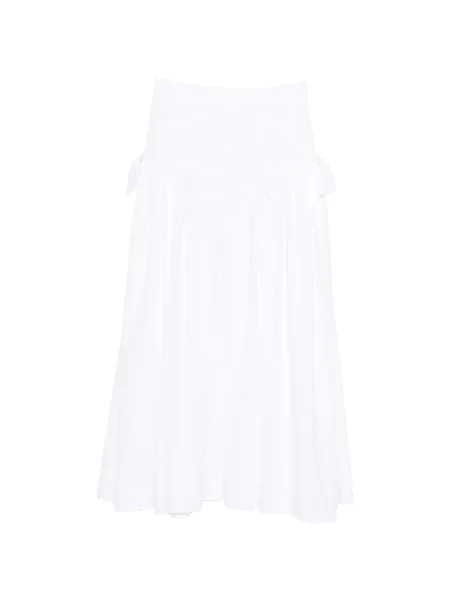 Fusta maxi Sandro alb