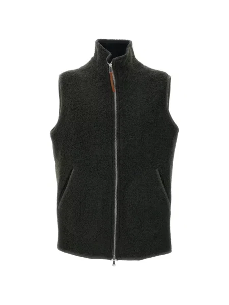 Bouclé vestă Alpe Piano verde