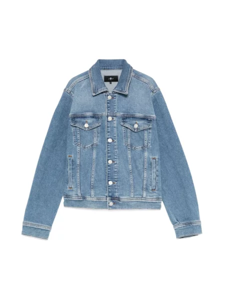 Kurtka 7 For All Mankind niebieska