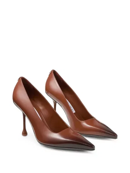 Pantofi cu toc Jimmy Choo maro