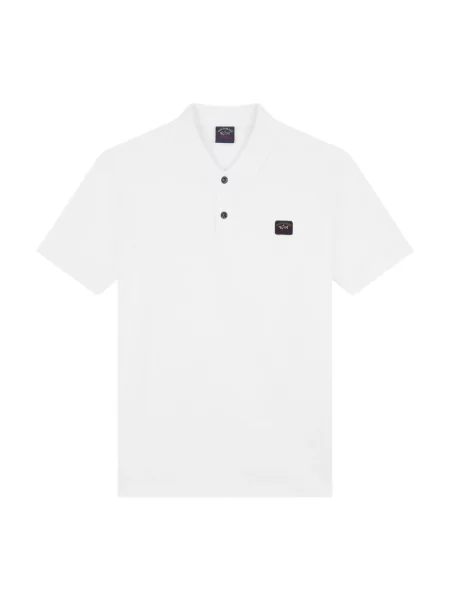 Koszulka polo Paul & Shark biała