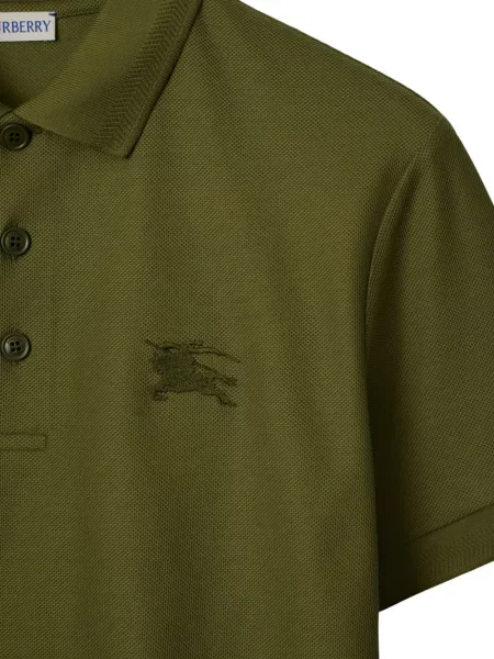 Polo marškinėliai Burberry žalia