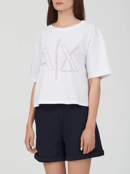 Футболка Armani Exchange біла
