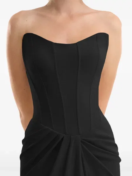 Rochie Gemy Maalouf fără bretele negru
