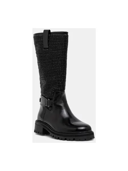 Kozaki Kurt Geiger skórzane czarne
