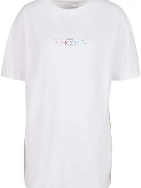 Merchcode Tricou albastru deschis alb