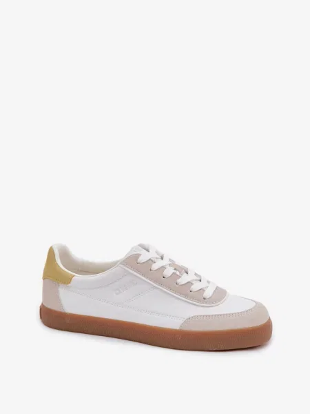 Teniși Big Star Shoes din piele alb