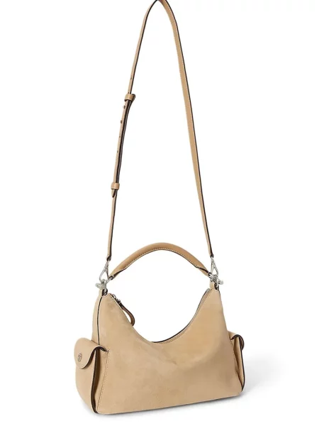 Lauren Ralph Lauren сумочка hobo замшева