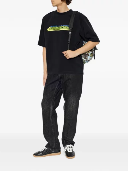 Tricou Dsquared2 cu imagine negru