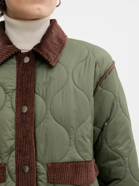 Джинсовая куртка Pepe Jeans зеленая