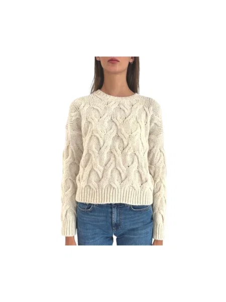 Sweter Roy Rogers wełniany biały