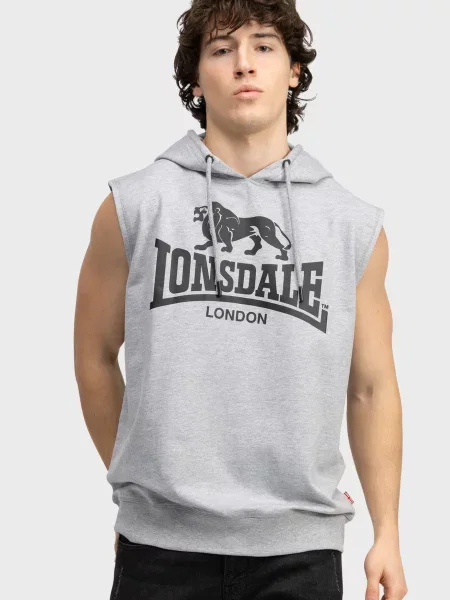 Худи Lonsdale серое
