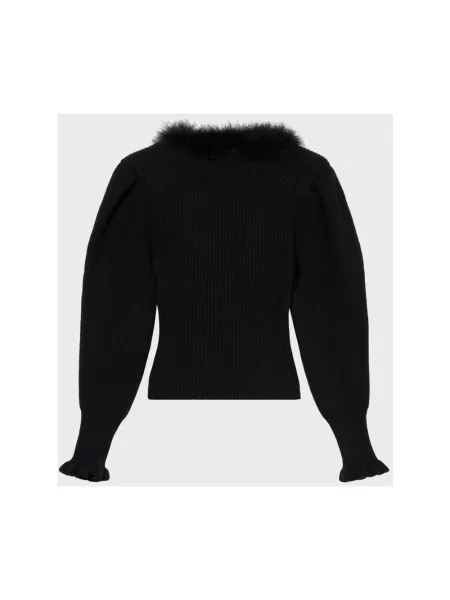 Sweter Blumarine wełniany czarny