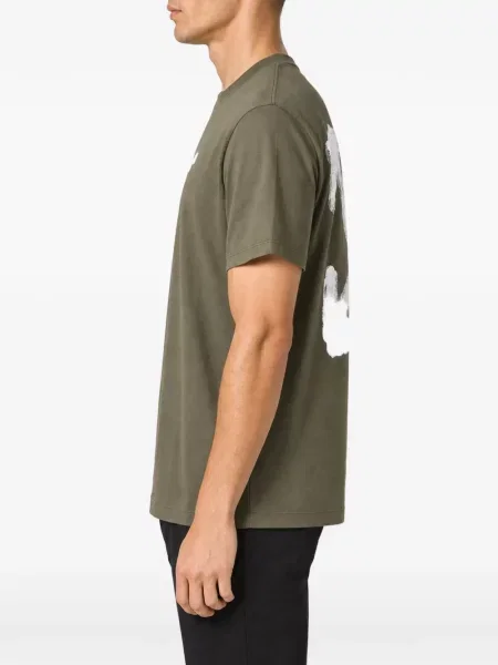 Tricou Off-white cu imagine alb