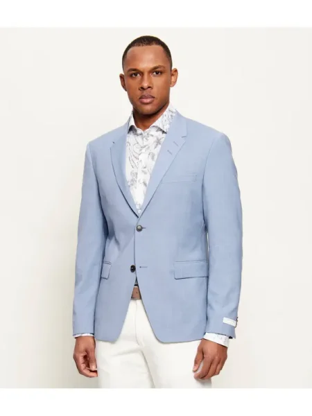 TIGER OF SWEDEN Sacou Mix & Match Jamie cu adaos de lână albastru