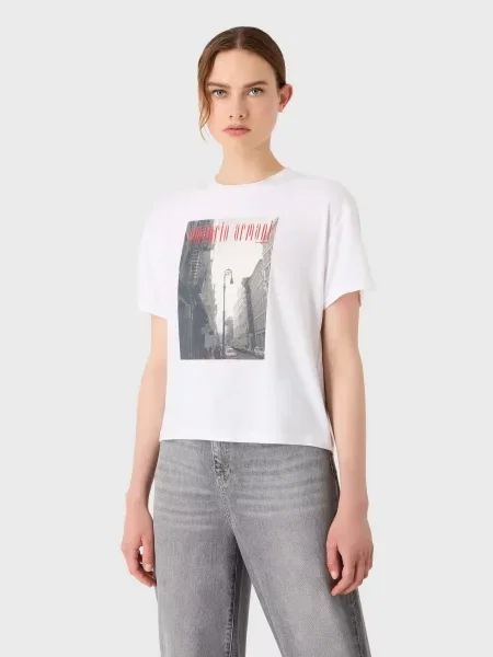 Футболка Emporio Armani белая