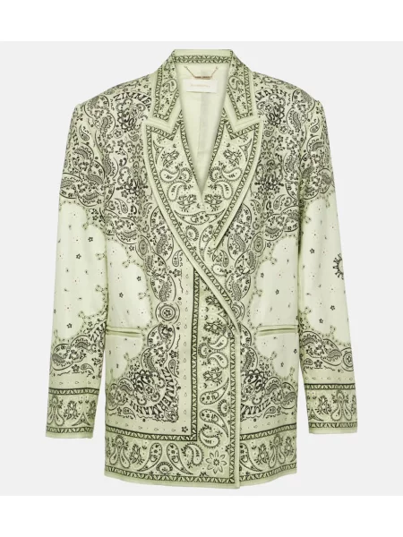 Sacou Zimmermann de in cu imagine verde