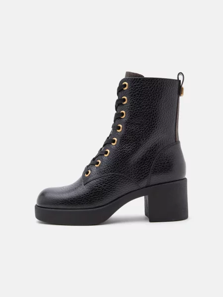 MICHAEL Michael Kors Šnurovacie členkové čižmy BRYANT' čierna