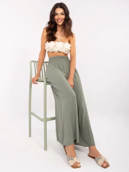 Pantaloni Och Bella kaki