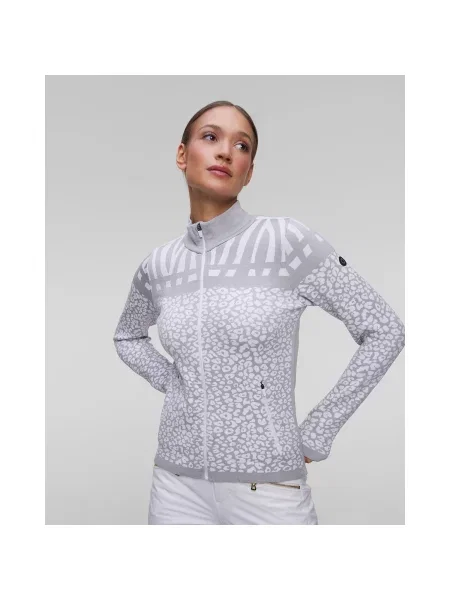Lniana bluza sportowa Newland szara