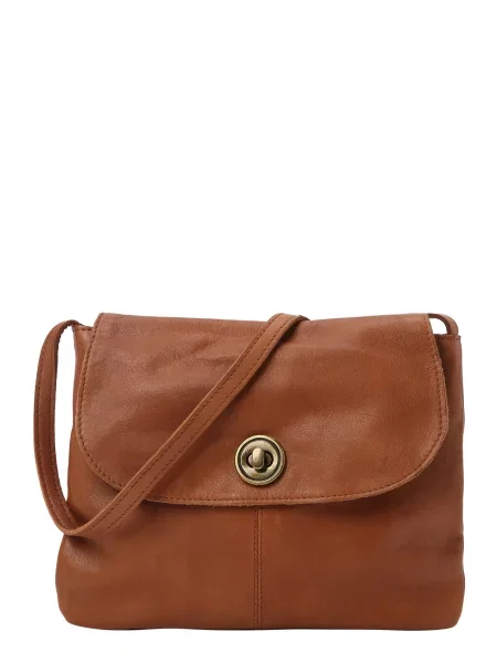 PIECES Geantă de umăr TALLY sepie