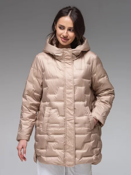 Демісезонна куртка VIVA WEAR бежевий