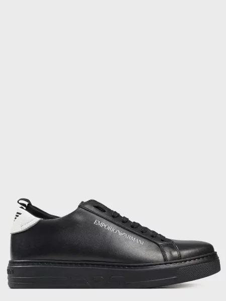Кеди Emporio Armani чорні
