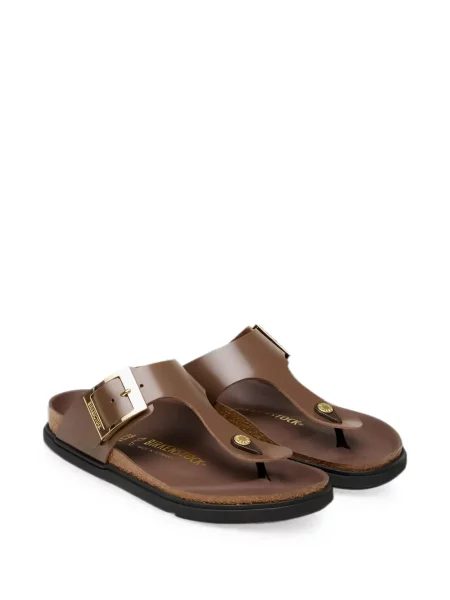 Sandale Birkenstock cu cataramă maro