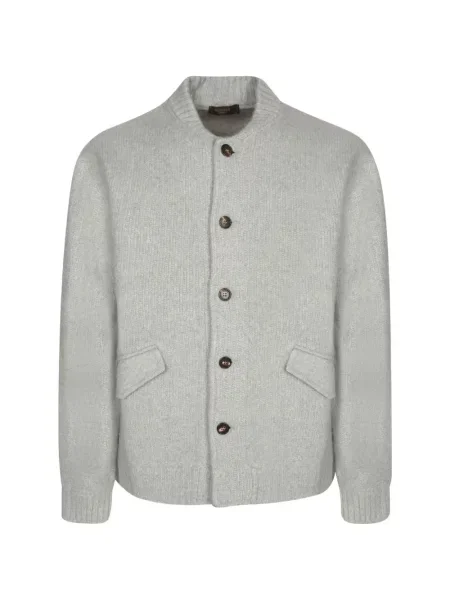 Cardigan Zanone tricotate gri