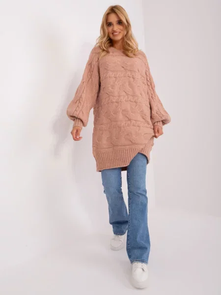 Pulover Fashionhunters roz
