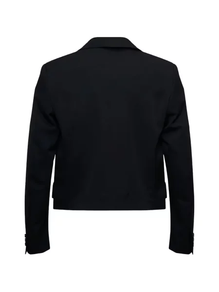 Decupat sacou Comme Des Garcons Homme Plus negru