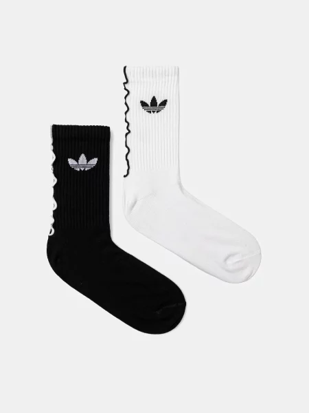 Skarpety Ruffle Crew Socks 2 Pairs białe