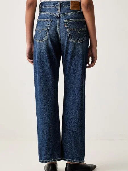 Levi's jeansy relaxed fit EASY DAD niebieskie