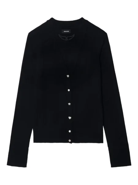 Cardigan Zadig&voltaire de lână negru