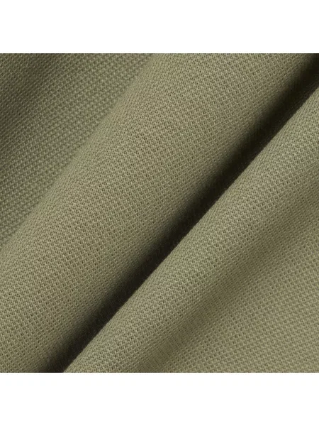 Lacoste Polo Klasyczny Krój Długi Rękaw Khaki zielony
