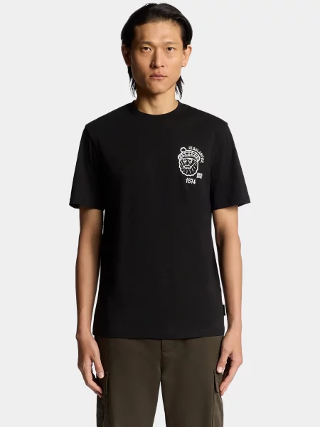 Футболка Lyle & Scott чорний