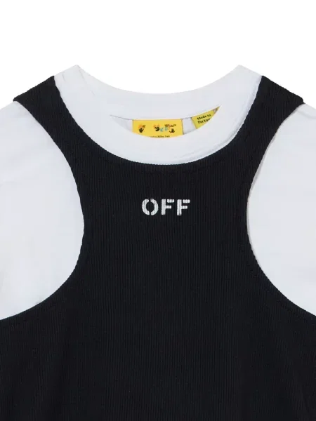 Dětské tričko Off-white bílé