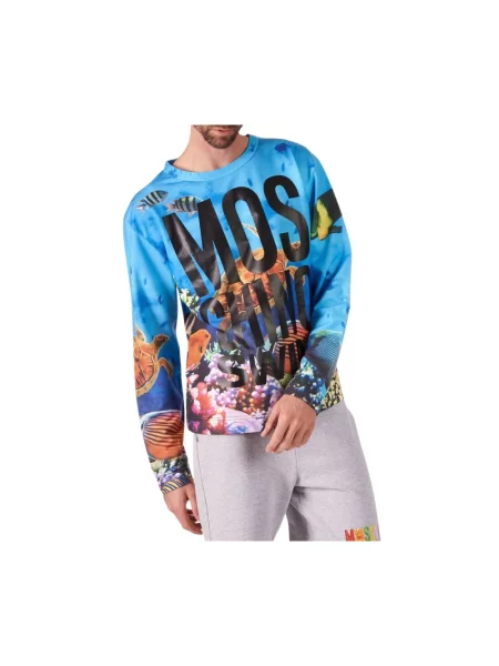 Bluza Moschino niebieska
