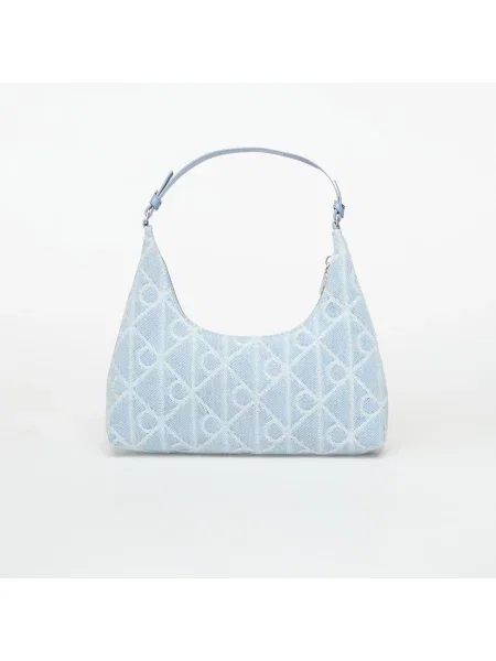 Torba Calvin Klein Emblem Aop Denim Sho Blue Universal niebieska