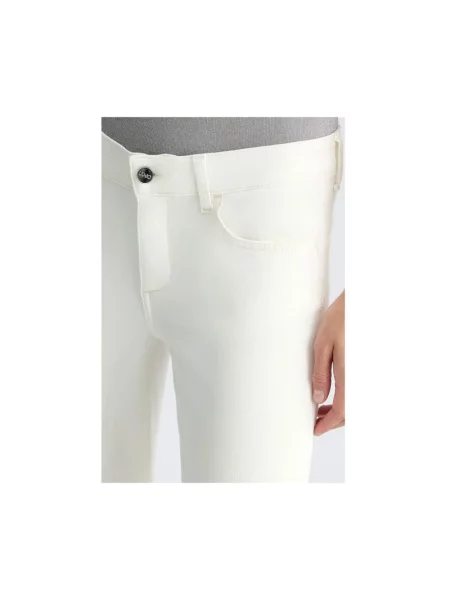 Skinny jeansy skinny Liu Jo casual białe