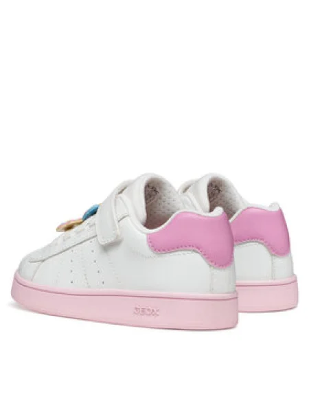Geox Sneakersy J Eclyper Girl S biela